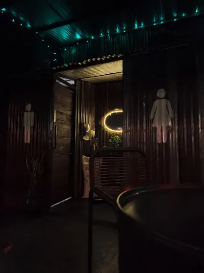 Vista baño del tap.